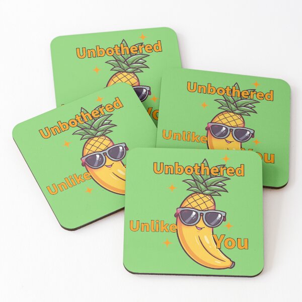 Item preview, Unbothered Unlike You Tee | Sassy Banana Pineapple Hybrid Funny Design designed and sold by Lunalayer Boutique .