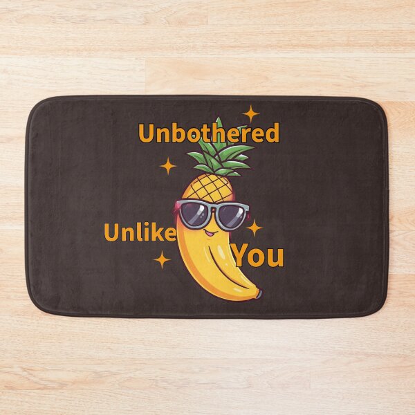 Item preview, Unbothered Unlike You Tee | Sassy Banana Pineapple Hybrid Funny Design designed and sold by Lunalayer Boutique .