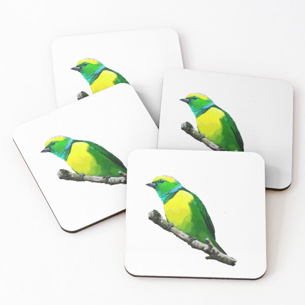 Item preview, Chlorophonia Illustration Alvaro Miranda Boquete Panama Birding  designed and sold by Alvaro-Miranda.