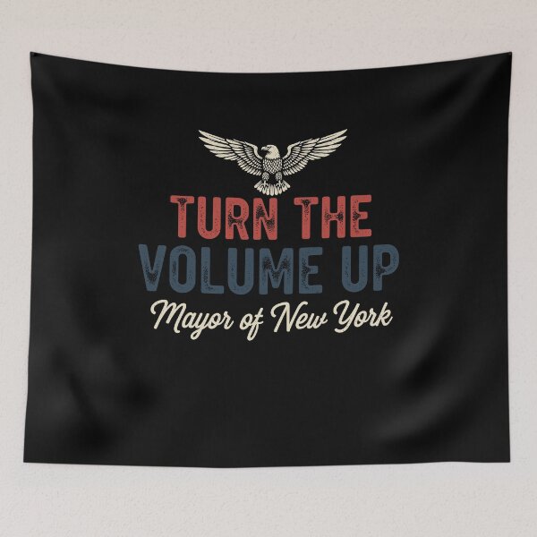 Item preview, Turn The Volume Up Zohran Mamdani designed and sold by MolotovStudio.