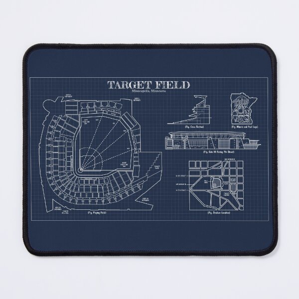 Item preview, Target Field (Navy Blueprint) designed and sold by BGALAXY.