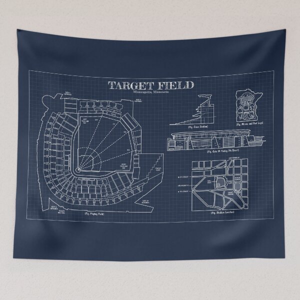 Item preview, Target Field (Navy Blueprint) designed and sold by BGALAXY.
