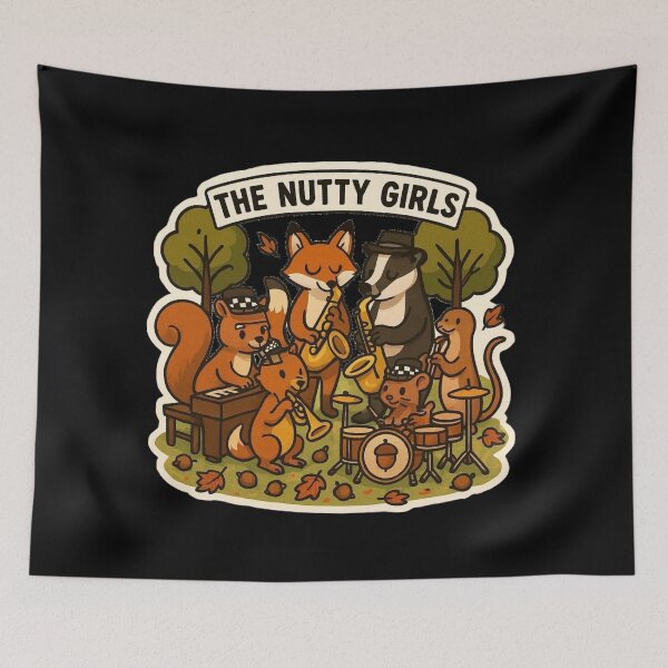 Item preview, The Nutty Girls 2 designed and sold by MikeHawkinWorld.
