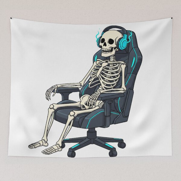Item preview, skeleton gamer designed and sold by szymdrol.