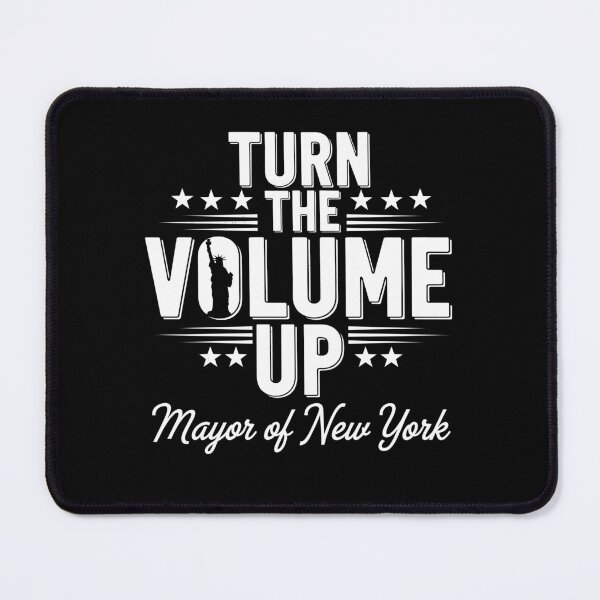 Item preview, Turn The Volume Up Zohran Mamdani designed and sold by MolotovStudio.