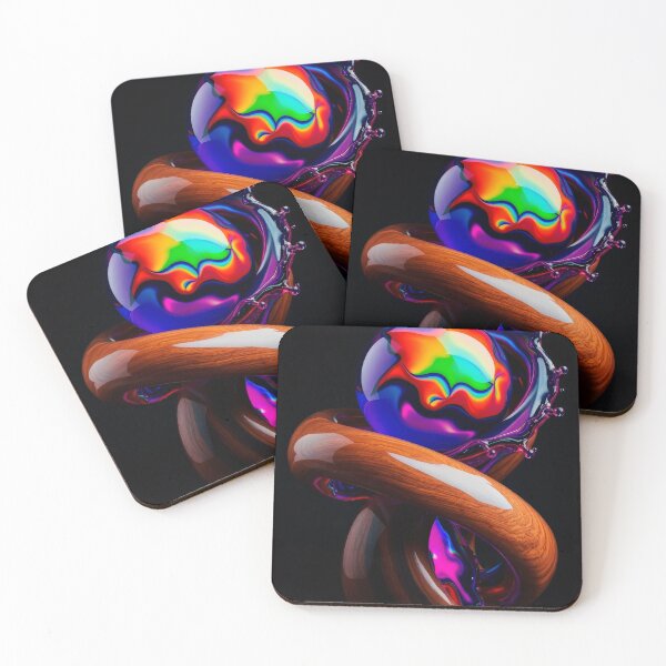 Item preview, Chromatic Fluid Forms designed and sold by oreundici.
