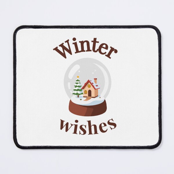 Item preview, Winter Wishes Snow Globe – Cozy Holiday Scene designed and sold by LitaBarc.