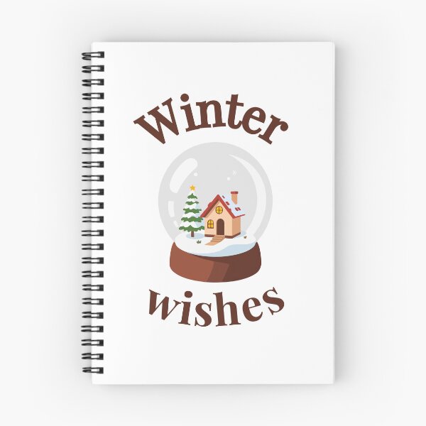 Item preview, Winter Wishes Snow Globe – Cozy Holiday Scene designed and sold by LitaBarc.