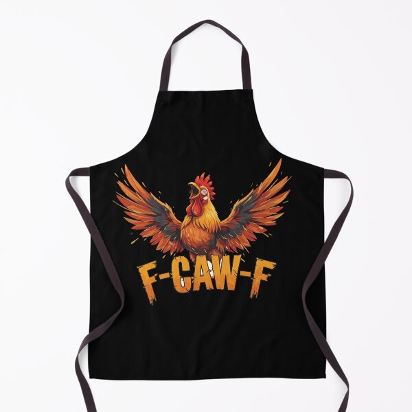 Item preview, Funny F-CAW-F Chicken Rooster Joke T-Shirt designed and sold by BANKACEM.STORE.