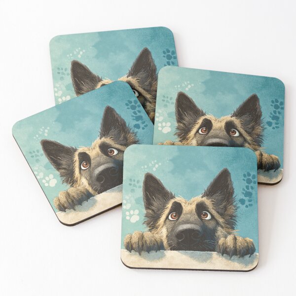 Item preview, Tervuren Peeking over Wall 01 designed and sold by Elisabeth Lucas.