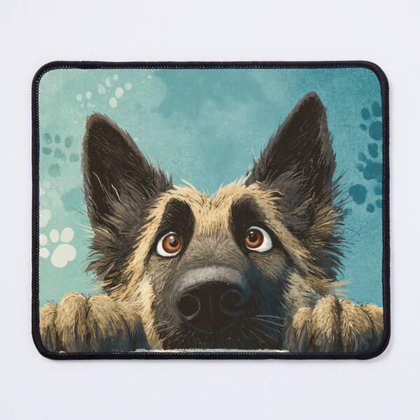 Item preview, Tervuren Peeking over Wall 01 designed and sold by Elisabeth Lucas.