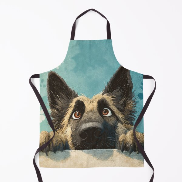 Item preview, Tervuren Peeking over Wall 01 designed and sold by Elisabeth Lucas.