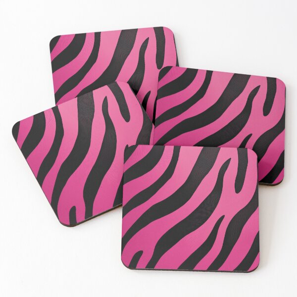 Artikelvorschau, Graphic Safari Stripes – Rosa Zebrastreifen entworfen und verkauft von RockitBaby.