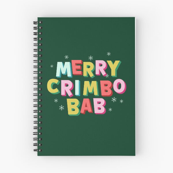 Item preview, Merry Crimbo Bab Birmingham Slang Christmas designed and sold by PG Illustration.