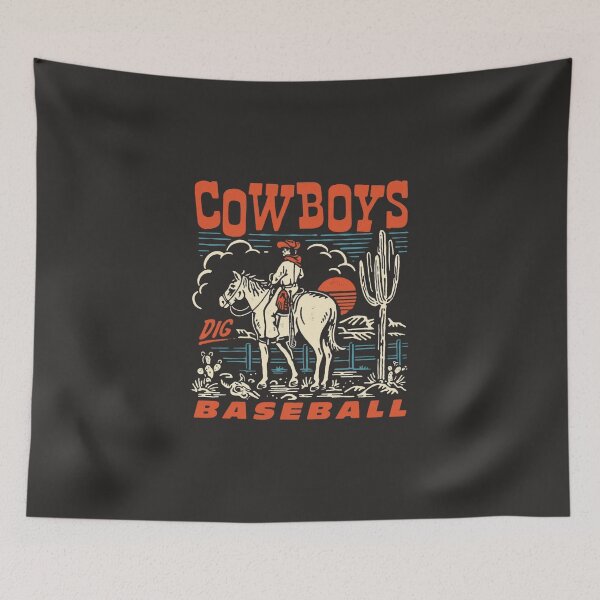 Item preview, Cowboy Desert Baseball Scene designed and sold by Oniyasha.