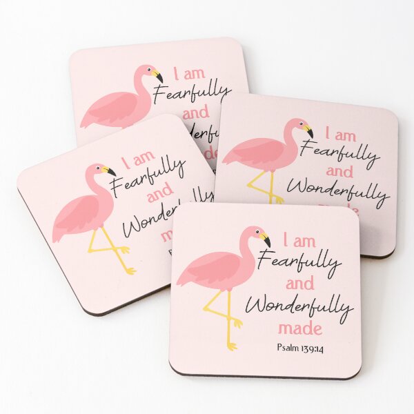 Item preview, Pink Flamingo Psalm 139 designed and sold by Rili22.