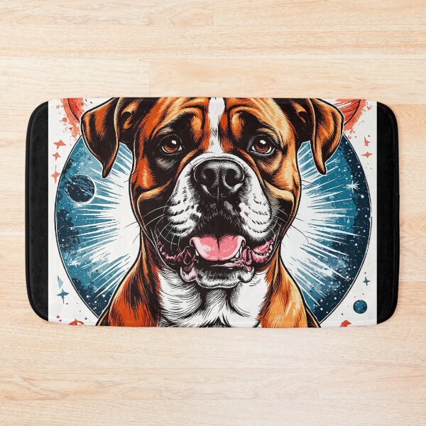 Item preview, Cosmic Japanese Boxer Dog designed and sold by PeasyEasy.