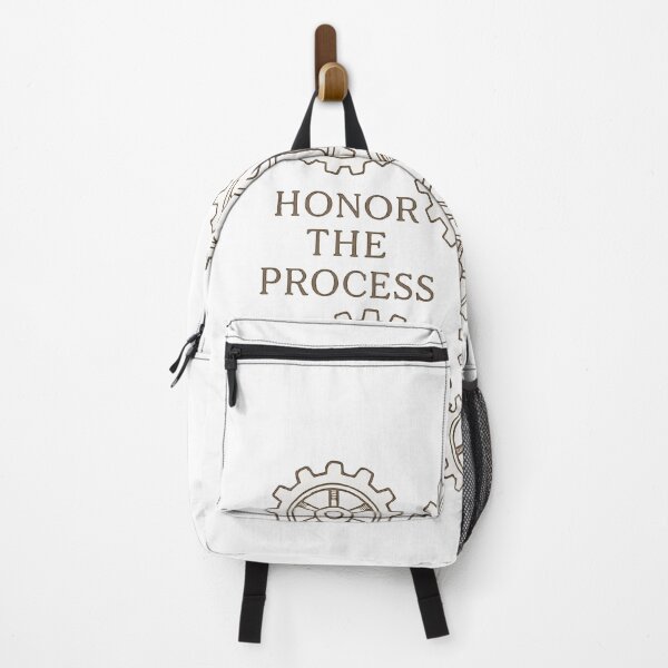 Item preview, “Honor the Process – Vintage Industrial Gears Illustration (Line Art)” designed and sold by DaEeX.