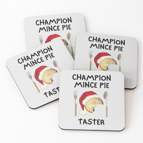 Item preview, Santa Claus - The Champion Mince Pie Taster. designed and sold by MPC-Mince-Pies.
