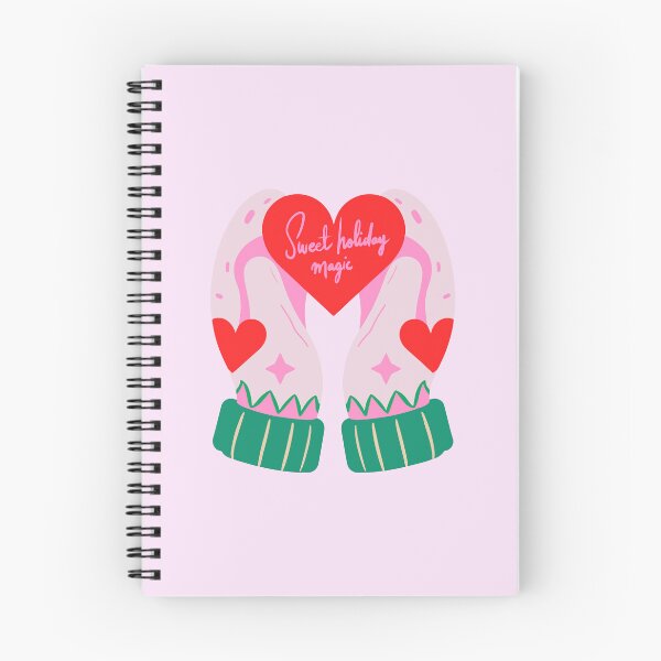 Item preview, Cozy Mittens with Heart – Sweet Winter Aesthetic designed and sold by LitaBarc.