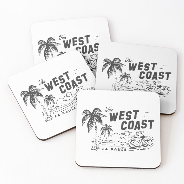 Item preview, West Coast LA Surf Retro designed and sold by Oniyasha.