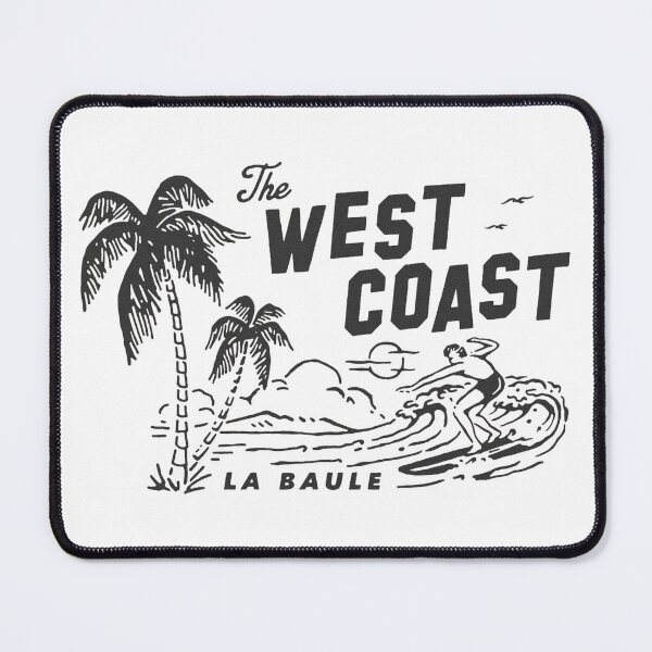 Item preview, West Coast LA Surf Retro designed and sold by Oniyasha.