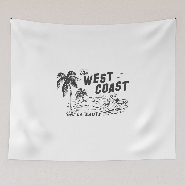 Item preview, West Coast LA Surf Retro designed and sold by Oniyasha.
