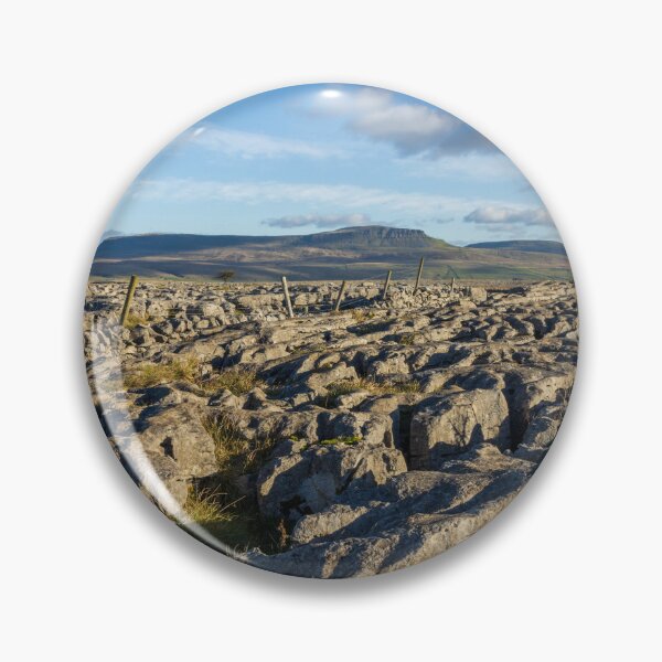 Item preview, Limestone Pavement & Pen-y-ghent, Yorkshire Dales National Park designed and sold by Two-Tickets-To.