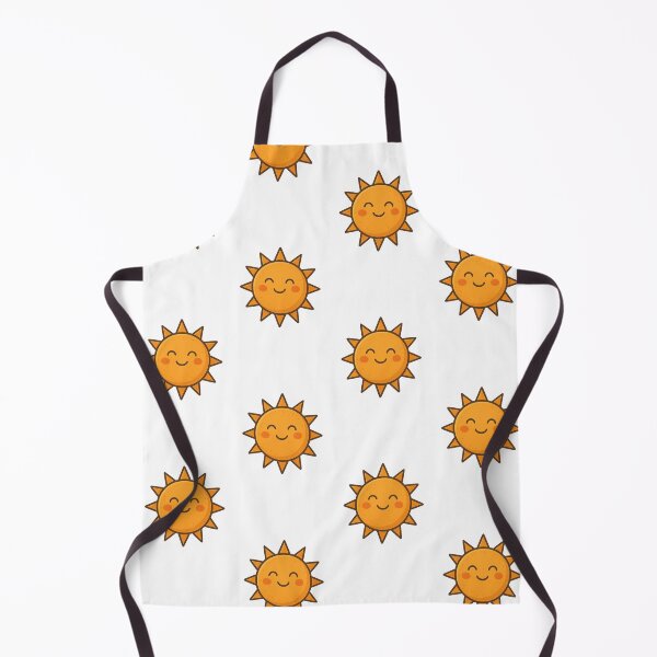 Item preview, Smiling Sun Cartoon – Cheerful Transparent Sticker designed and sold by Byarasstudio.
