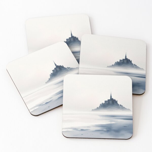 Item preview, Mont Saint Michel in the mist designed and sold by jefboutique6150.