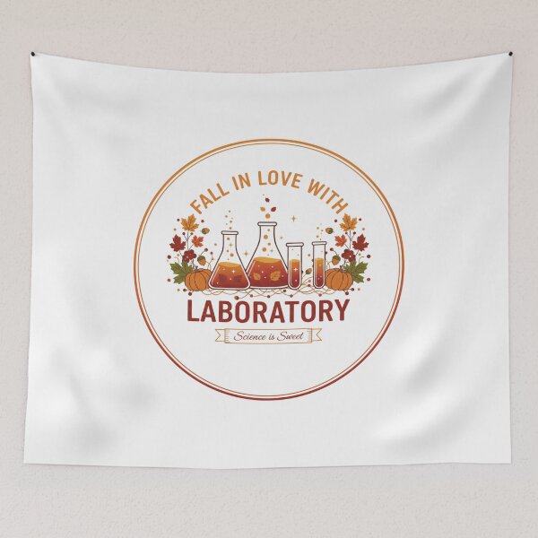 Item preview, Fall In Love with Laboratory - Funny Science Teacher Student Gift designed and sold by Wear Sculpt.