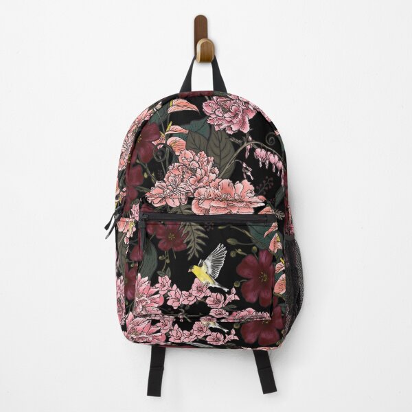 Item preview, Vintage Gothic Floral Nouveau Burgundy and Blush designed and sold by Brittany Lane Allen.