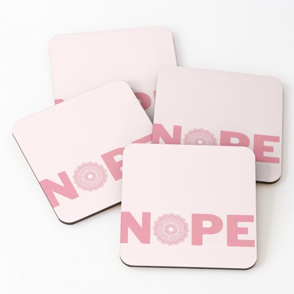 Item preview, NOPE- Aesthetic Design for Home & Apparel designed and sold by MilabArt.