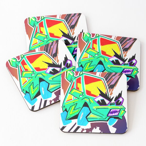 Item preview, cartoon car design 4 designed and sold by vallertine.