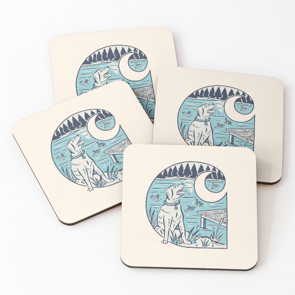Item preview, Labrador Retriever Dog Nature Scene Art designed and sold by Oniyasha.