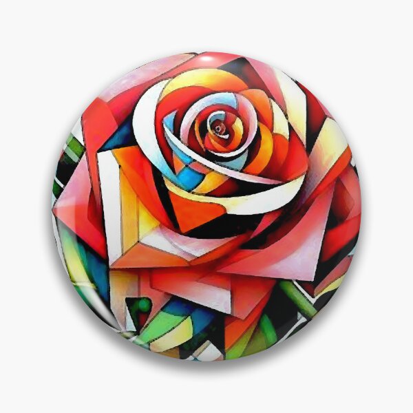 Item preview, Geometric Rose Graphic designed and sold by ViaARTfactory.