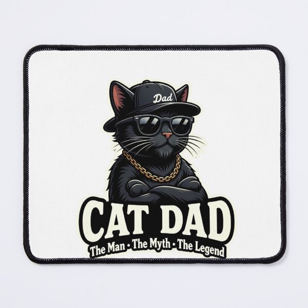 Item preview, Best Cat Dad Ever | Funny Cat Lover T-Shirt | Father’s Day Gift designed and sold by GeniePixel.