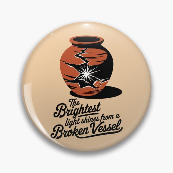 Item preview, The brightest light shines from a broken vessel designed and sold by 123ks.