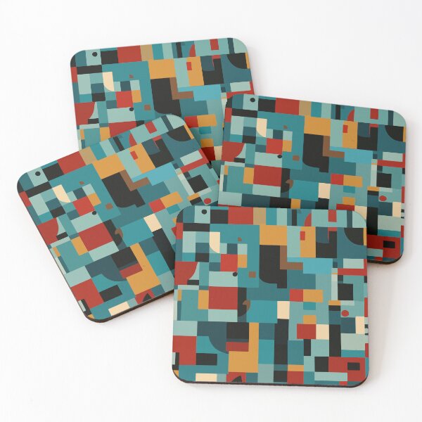Item preview, Abstract Patchwork Design designed and sold by GeoMuser.
