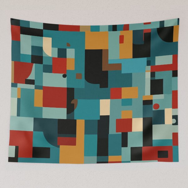 Item preview, Abstract Patchwork Design designed and sold by GeoMuser.