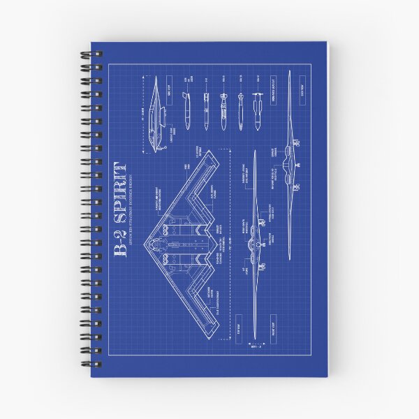 Item preview, B-2 Spirit Stealth Bomber (Blueprint - Horizontal) designed and sold by BGALAXY.