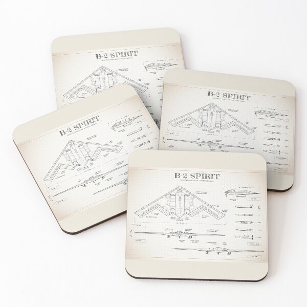 Item preview, B-2 Spirit Stealth Bomber (Ivory - Horizontal) designed and sold by BGALAXY.