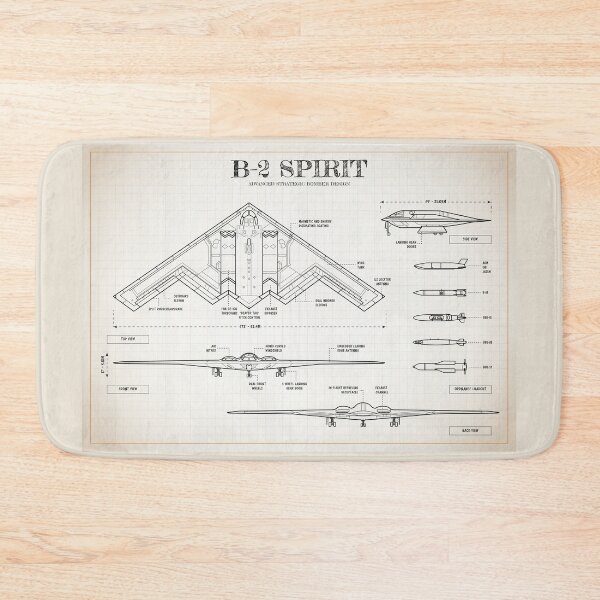 Item preview, B-2 Spirit Stealth Bomber (Ivory - Horizontal) designed and sold by BGALAXY.