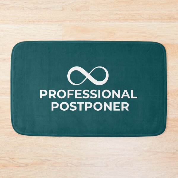 Item preview, Professional Postponer (turquoise) designed and sold by aTulier.