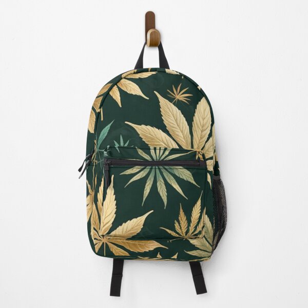 Item preview, Zaino Giardino di Foglie (Green Leaf Mosaic) designed and sold by Calizzo Store.