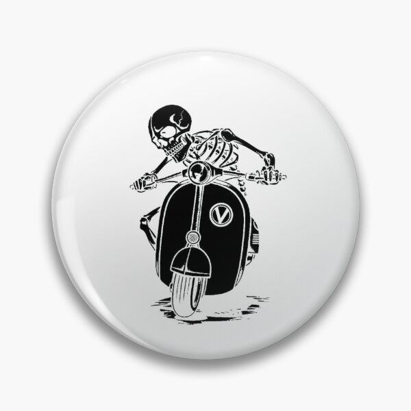 Item preview, Skeleton Rider Classic Motorcycle Black designed and sold by Oniyasha.