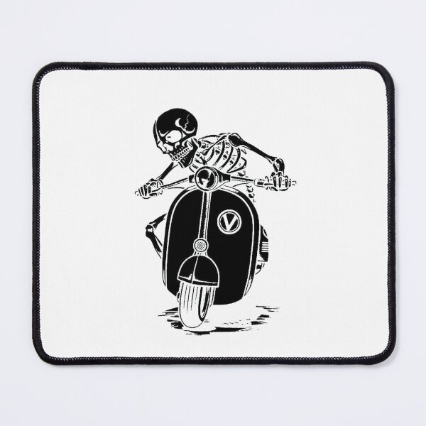 Item preview, Skeleton Rider Classic Motorcycle Black designed and sold by Oniyasha.