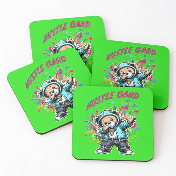 Item preview, Hustle Gard – Urban Hip-Hop Bear designed and sold by WAKYSHOP.
