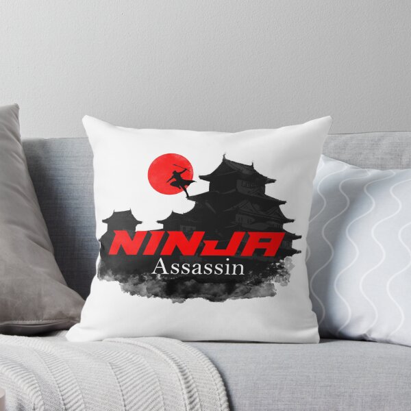 Item preview, Ninja Assassin Watercolor designed and sold by VISUAL VORTEX GRAPHICS NO AI ART JUST REAL GRAPHIC DESIGN.