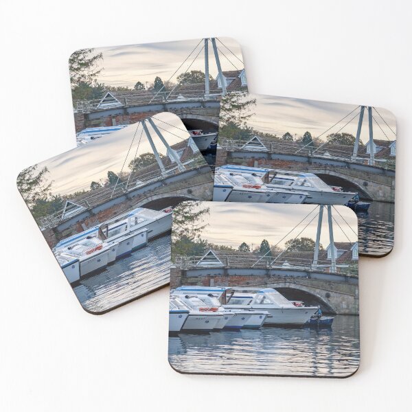 Item preview, Boats and the historic Wroxham Bridge, Norfolk Broads designed and sold by yackers1.